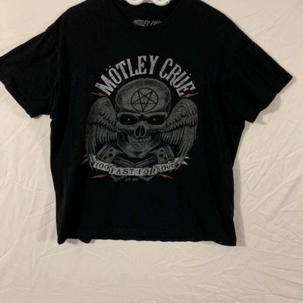 MOTLEY CRU MENS BAND TEE (XL)